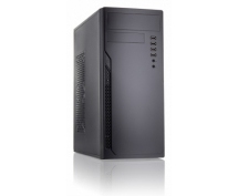 Корпус Foxline FL-301-FZ500R <MidiTower, ATX, 500Вт, 4xUSB2.0, Audio> (черный)