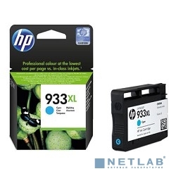 Картридж HP (№933XL) CN054AE <OfficeJet 6700/7110/7610> <голубой>