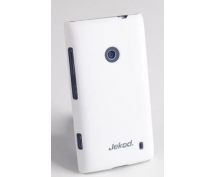 Чехол для Nokia 520 JEKOD (силиконовый) <белый>
