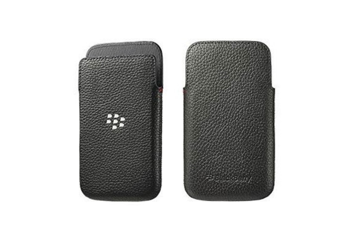 Чехол BlackBerry Classic Q20 Leather Pocket (чёрный)