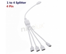 Разветвитель RGB-ленты 1 на 4 (4pin)