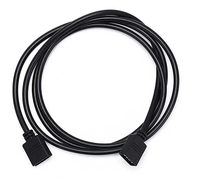 Удлинитель RGB (4pin 50см чёрный)