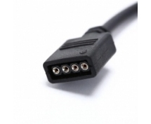 Удлинитель RGB (4pin 50см чёрный)