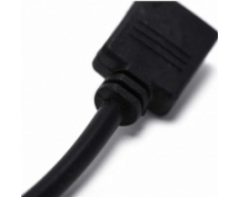Удлинитель RGB (4pin 50см чёрный)