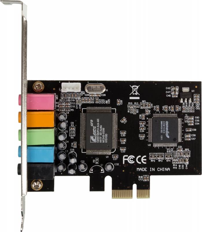 Звуковая карта PCI-E CMI8738 5.1 (OEM)
