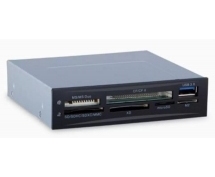 Устройство чтения карт памяти Hiper ICR3-04U3 <USB 2.0> внутреннее (черное)