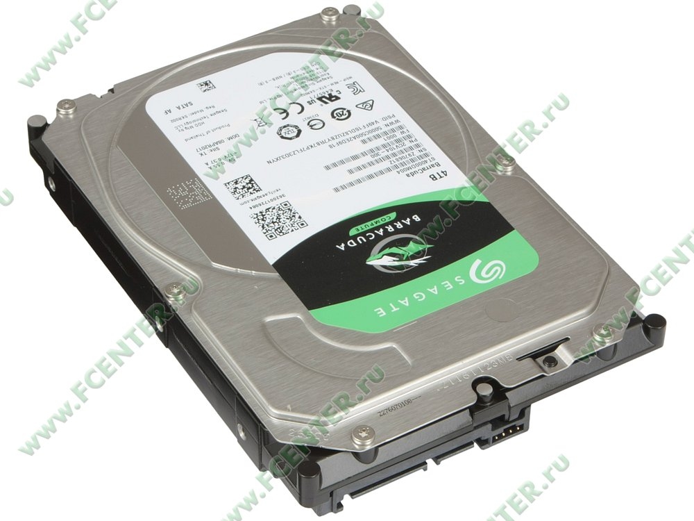 Жесткий диск  4TB Seagate Barracuda (ST4000DM004) <SATA3, 5400, 256Mb>