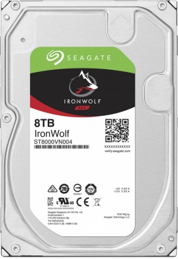 Жесткий диск  8Tb Seagate IronWolf (ST8000VN004) <SATA3, 7200, 256Mb>