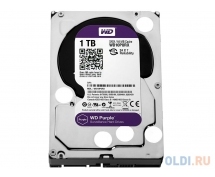 Жесткий диск  1TB WD Purple (WD10PURZ) <SATA3, 5400, 64Mb>