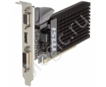 Видеокарта  2GB MSI GT 710 2GD3H LP <GT710, DDR3, 64b, D-Sub, DVI, HDMI, RTL>