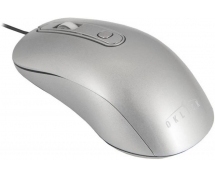 Мышь Oklick 155M <USB> оптическая (серебристая)