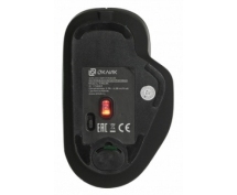 Мышь Oklick 636LWC <USB> оптическая беспроводная (2400dpi) USB/USB-C (6but) (черная)