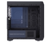 Корпус Zalman i3 Edge <ATX, без БП, 2xUSB2.0, 1xUSB3.0, Audio, окно, White LED> (черный)