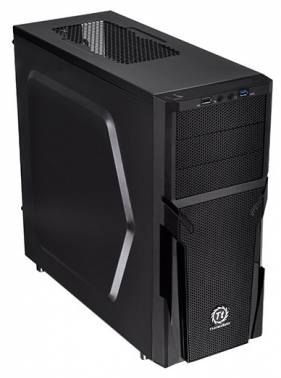 Корпус Thermaltake Versa H21 <ATX, без БП, 1xUSB2.0, 1xUSB3.0, Audio> (черный)