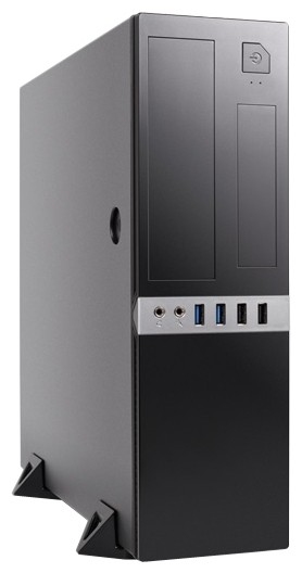 Корпус Foxline FL-203+TFX300S <MidiTower, mATX/mini-ITX, 2xUSB3.0, 2xUSB2.0, Audio>