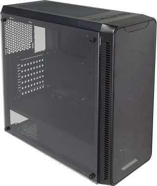 Корпус Accord JP-X <ATX, без БП, 2xUSB2.0, 1xUSB3.0, Audio, окно> (черный)