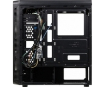 Корпус Accord JP-X <ATX, без БП, 2xUSB2.0, 1xUSB3.0, Audio, окно> (черный)