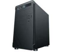 Корпус Accord ACC-B022 <черный, без БП, mATX, 4xUSB2.0, audio>