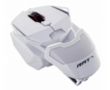 Мышь Mad Catz R.A.T. 1+ <2000 dpi, 3 кнопки, USB> оптическая (белая)