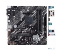 Сист.плата Asus PRIME B550M-K <AM4 B550 4xDDR4 4xSATA3 2xM.2 PCIe16 D-Sub DVI-D HDMI USB3.2 mATX>