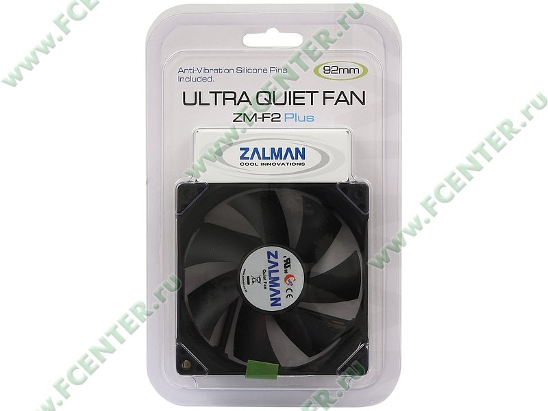 Вентилятор ZALMAN ZM-F2 Plus (SF) <92x92x25>