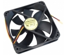 Вентилятор Gembird FANCASE3/BALL <120х120х25, 3pin> OEM