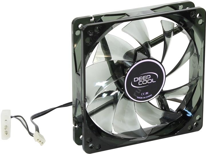 Вентилятор Deepcool WIND BLADE 120 <120x120x25> (синяя подсветка)