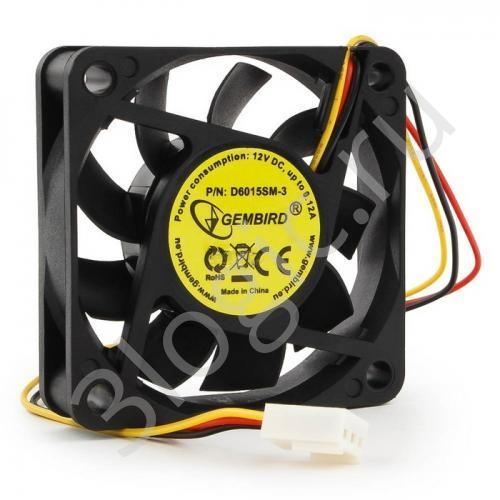 Вентилятор Gembird D6015SM-3 <60x60x15> OEM