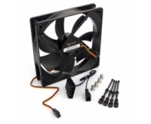Вентилятор Gembird S12025H-3P4M <120х120х25, 2000rpm, 22.5dB, 3pin+Molex> OEM
