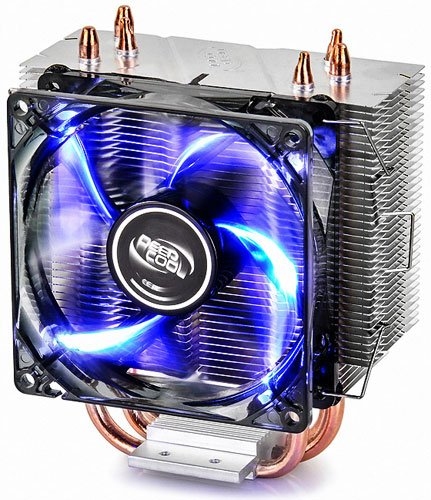 Система охлаждения Deepcool GAMMAXX 300 FURY <115x/1200/AMx/FMx> (125Вт, PWM, 18-21дБ, Blue LED)