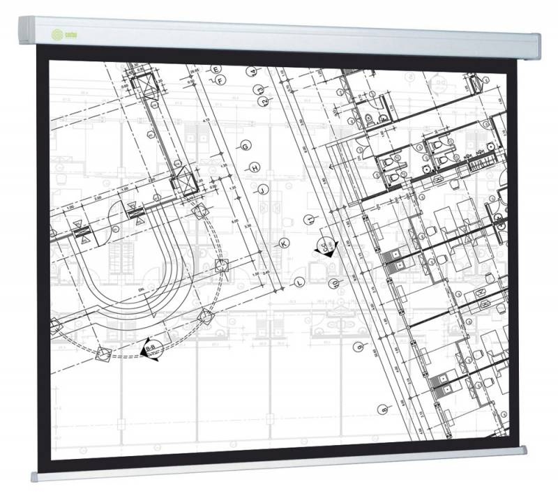 Экран настенный 124.5х221см Cactus Wallscreen CS-PSW-124x221 16:9