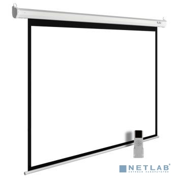 Экран с электроприводом 150x200 см Cactus Motoscreen CS-PSME-200X150-WT настенно-потолочный рулонный