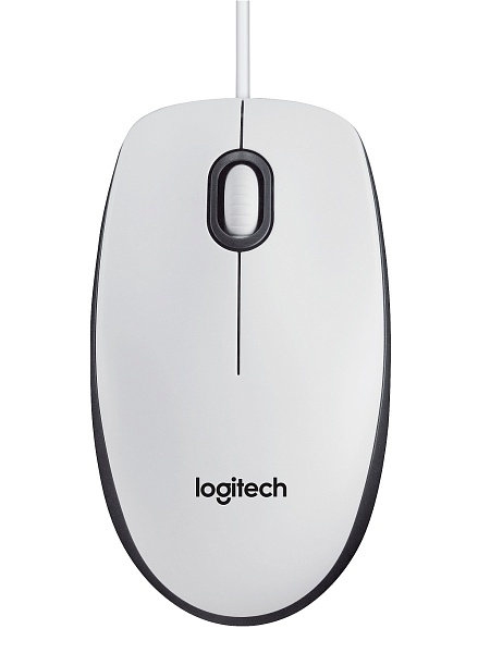 Мышь Logitech M100 <USB> оптическая (белая)