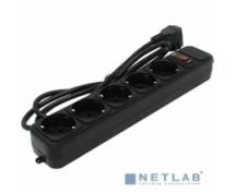 Сетевой фильтр ExeGate  1.8м (5 розеток) (SP-5-1.8B) (черный)