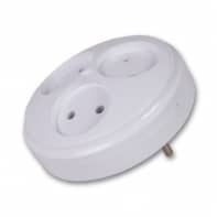 Разветвитель REV 24020 (3 розетки) (белый)