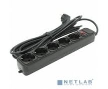 Сетевой фильтр ExeGate  5.0м (5 розеток) (SP-5-5B) (черный)