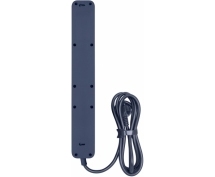 Сетевой фильтр Powercom 3.0м (6 розеток) (SP-06W) (белый)