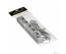 Сетевой фильтр ExeGate  5.0м (5 розеток) (SP-5-5G) (серый)