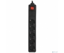 Сетевой фильтр Energenie SPG5-C-15 4.5m. 16А черный