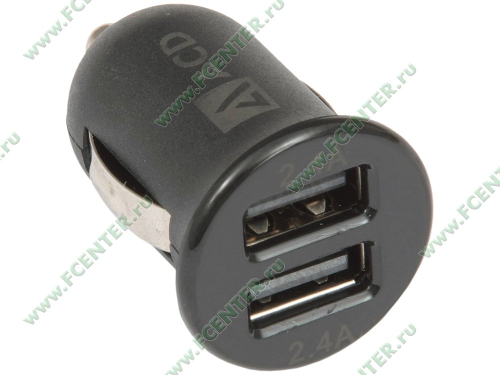 Автомобильный адаптер ACD (ACD-C242-X1B) <5A, 2xUSB>