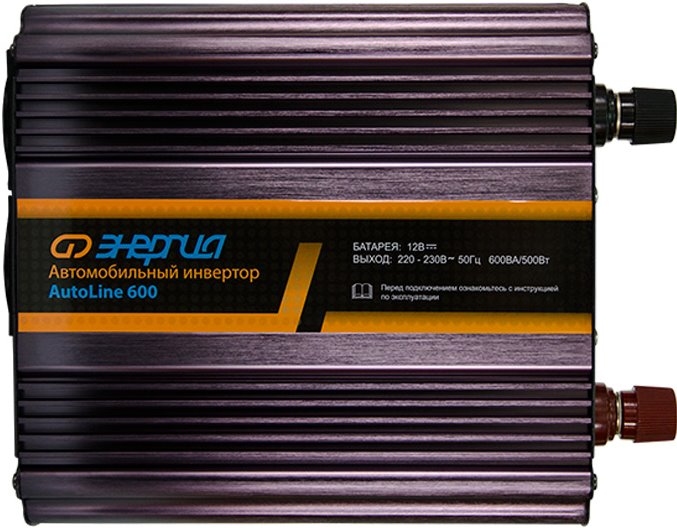 Автомобильный адаптер силовой Auto Line 600 12/220 V, 1000Вт