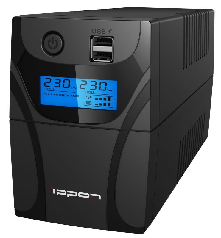 Источник БП Ippon Back Power Pro II 500 <500ВА/300Вт>