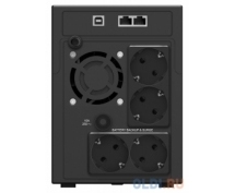 Источник БП Ippon Smart Power Pro II Euro 2200   <2200V.A/1200Вт, COM, USB, черный>
