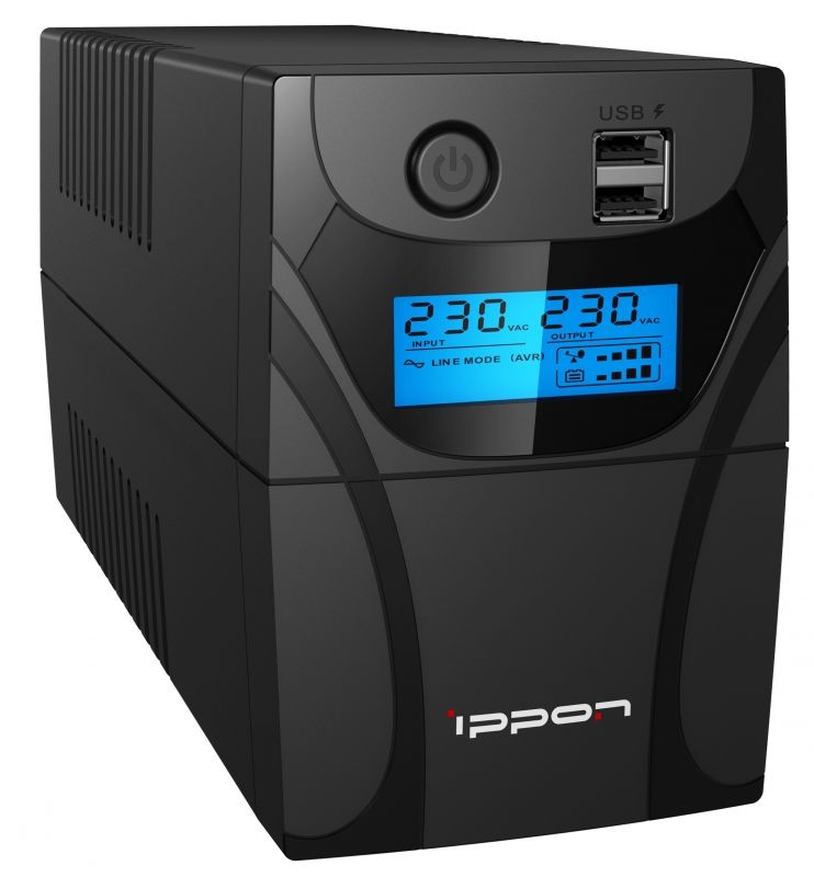 Источник БП Ippon Back Power Pro II 850 EURO <850ВА/480Вт>