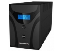 Источник БП Ippon Smart Power Pro II 1600 Euro (840Вт/1600ВА) черный