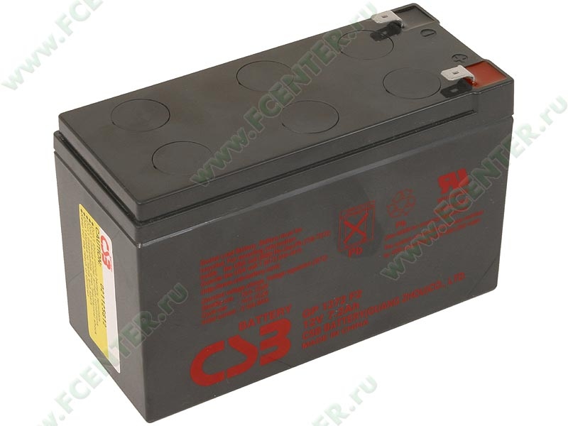 Аккумулятор CSB 12V 7.2Ah (GP 1272 F2)