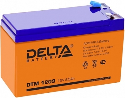 Аккумулятор Delta DTM 1209 (12V 9Ah)