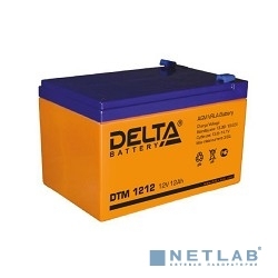 Аккумулятор Delta DTM 1212 (12V 12Ah)