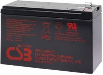 Аккумулятор CSB UPS12580 12В 9.4Ач