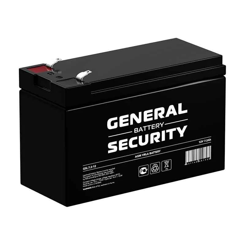 Аккумулятор General Security GSL7.2-12 (12В 7,2 Ач)